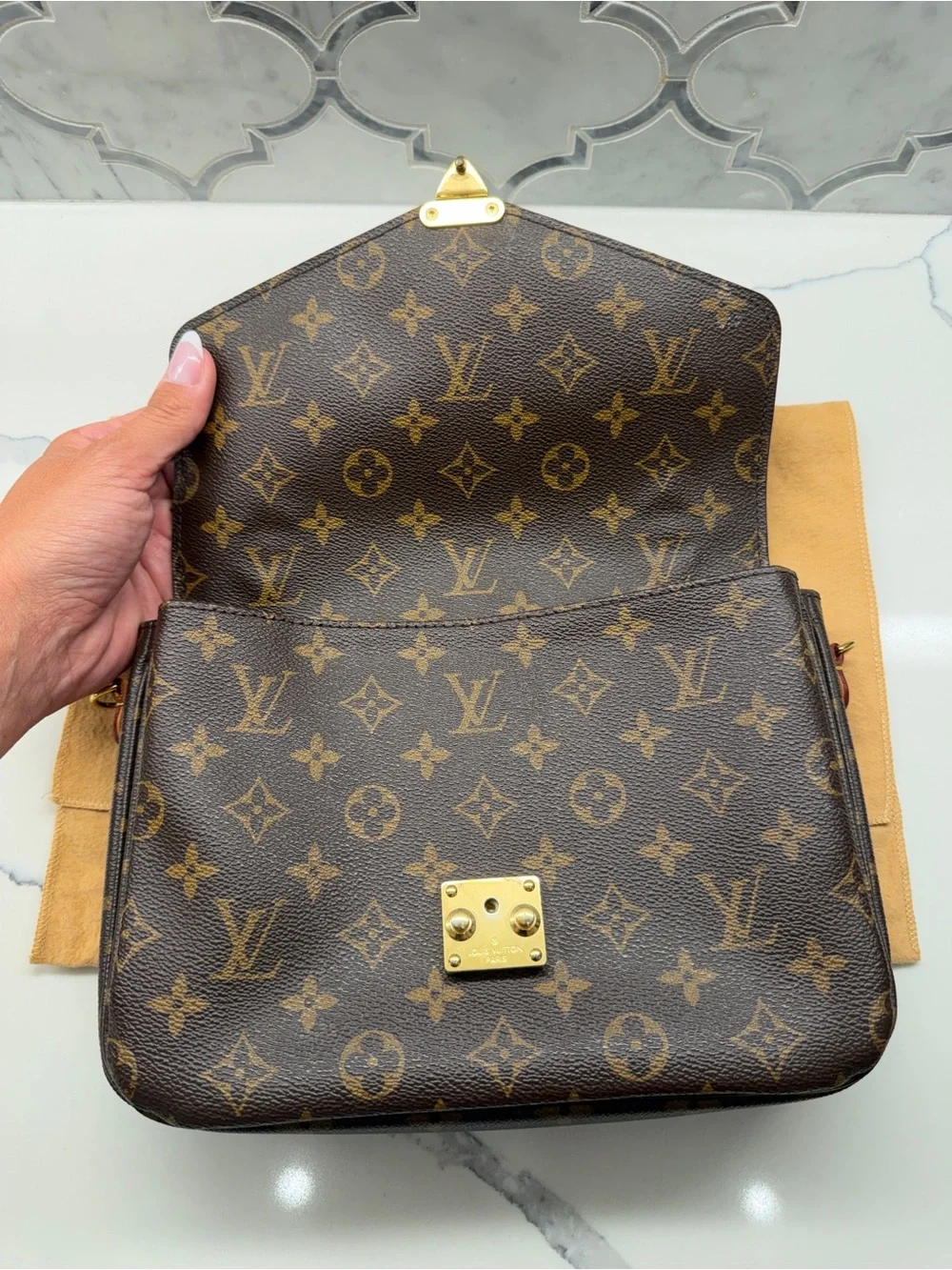 Louis Vuitton Monogram Pochette Metis